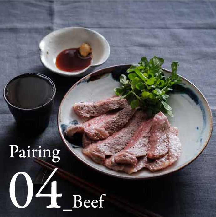Fukushima Beef Steak with Japanese Mustard Soy Sauce