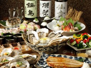 産直かきと炉端焼 恵比寿 牡蠣ツ端